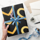 Search for i love you wrapping paper Black