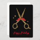 Search for hair stylist holiday cards Modern