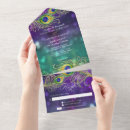 Recherche de plume paon mariage invitations Pour elle
