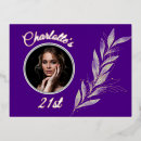 Search for leaf birthday invitations For her