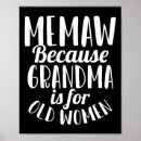 Search for funny mothers day posters Grandma
