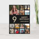 Search for 9th birthday cards Photo collage