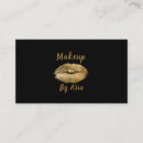 Recherche de maquilleuse cartes visite Unique