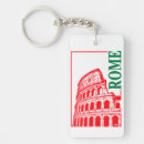 Search for italy rectangular keychains Colosseum