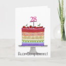 Recherche de italien le anniversaire cartes Aquarelle