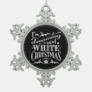 Search for chalkboard ornaments Snowflake