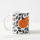 Search for autumn pumpkin mugs Thanksgiving