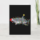 Search for shark christmas cards Black cat