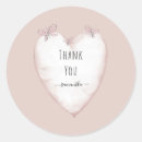 Recherche de coeur papillon autocollants Rose