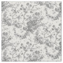 Search for vintage floral fabric Toile de jouy
