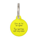 Search for funny dog tags Pet tag