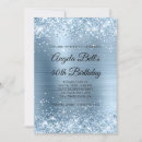 Search for winter 40th birthday invitations Elegant