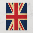 Recherche de drapeau grunge cartes postales Royaume uni