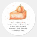 Search for pumpkin pie labels Watercolor