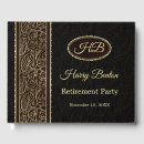 Search for retirement guest books Gold