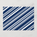 Search for blue diagonal stripes postcards Modern