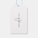 Search for black and white gift tags Monogrammed
