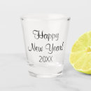 Search for new year shot glasses New year's eve