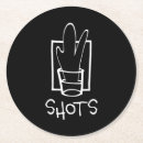 Recherche de tirs dessous de verres Noir