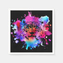 Recherche de tigre serviettes Aquarelle