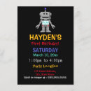 Search for robotic invitations Kids