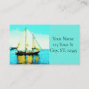 Search for nautical sailboat business cards Sailboats