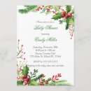 Search for mistletoe invitations Watercolor