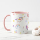 Recherche de motif licorne tasses Magique