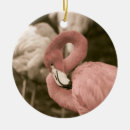 Search for pink flamingo ornaments Island