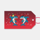 Search for funny christmas cartoons gift tags Red