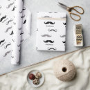 Recherche de moustache noire papier cadeau Pour lui