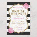 Search for black gold bridal brunch invitations Modern