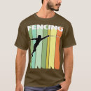 Recherche de rétroviseur tshirts Fencing