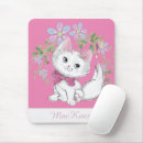 Search for pink cats mousepads Girl