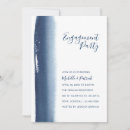 Search for navy engagement party invitations Modern