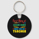 Search for first grade keychains Happy