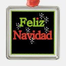 Search for feliz navidad ornaments Xmas