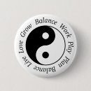 Recherche de yin yang badges Équilibre