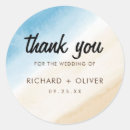 Search for aqua blue wedding stickers Watercolor