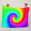 Search for rainbow tie dye blankets Retro