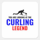 Search for curling stone stickers Curler