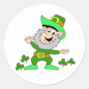 Search for three leaf clover stickers Green