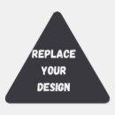 Search for image triangle stickers Printable editable modern  logo