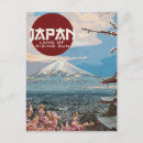 Search for vintage japan postcards Cherry blossom