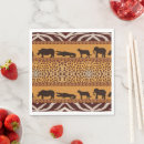 Search for african print napkins Animal