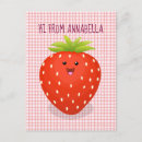 Recherche de fruits mignons cartes postales Baies