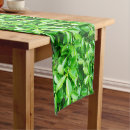 Search for green leaves table runners Leaf