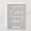 Search for grey housewarming party invitations Typography