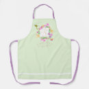 Search for floral monogram aprons French