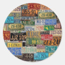 Search for license plate stickers Car